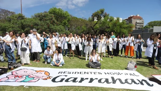 Trabajadores del Garrahan realizan un nuevo paro