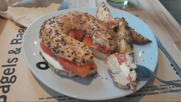 Los bagels que conquistan paladares