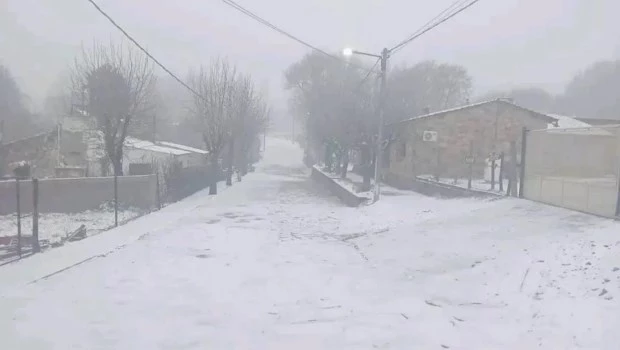 La Tormenta de Santa Rosa llevó nieve a casi toda la provincia de San Luis