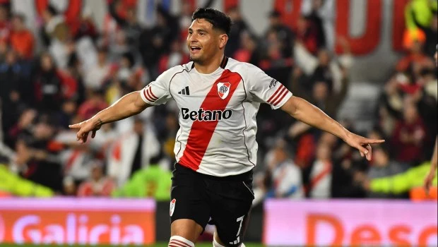 Salas selló el resultado en el Monumental.