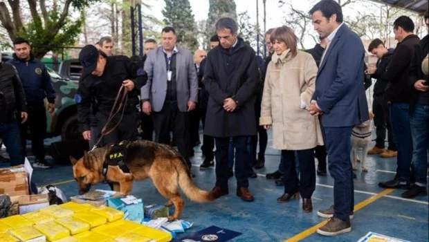 Patricia Bullrich presentó en San Isidro los datos oficiales del primer semestre de 2025.