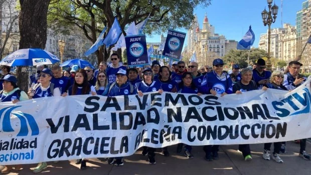 El gremio de Vialidad celebró la medida y agradeció a los trabajadores por el compromiso de asistir a las marchas.