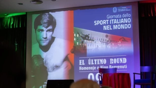 Bahía Blanca homenajeó a Nino Benvenuti, el campeón que cedió el título a manos de Carlos Monzón