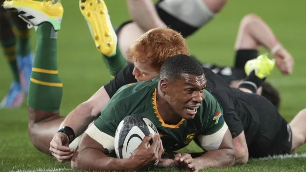 Sudáfrica se toma revancha ante los All Blacks a lo grande (10-43)