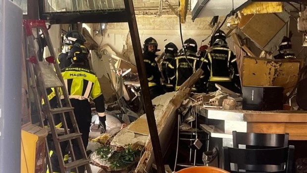 Al menos 20 heridos tras una explosión en un bar de Madrid