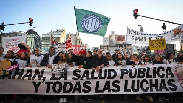 ATE exige rechazar los vetos en el Congreso y lanza un paro nacional para este miércoles 