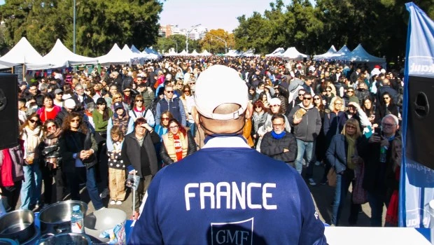 Fiesta de Francia y la primavera 