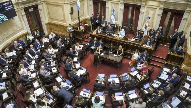 En el Senado se desarrolla la sesión en la que se rechazará el veto al proyecto de los ATN