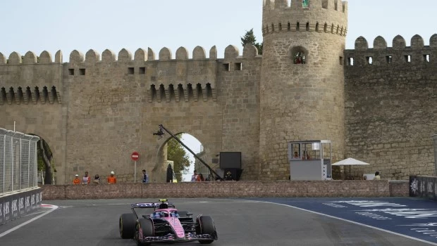 Colapinto terminó último en la segunda práctica del GP de Azerbaiyán