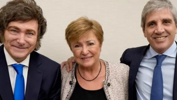 Tras la reunión con Milei, Kristalina Georgieva aseguró que Argentina “está yendo en la dirección correcta”