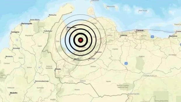 Un sismo de magnitud 6,2 sacude a gran parte del territorio venezolano