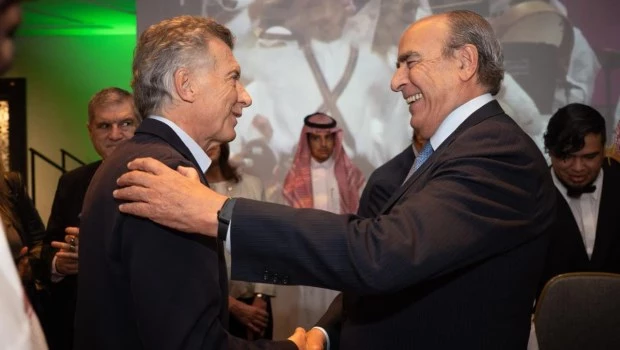 Francos se mostró con Mauricio Macri en sus redes sociales