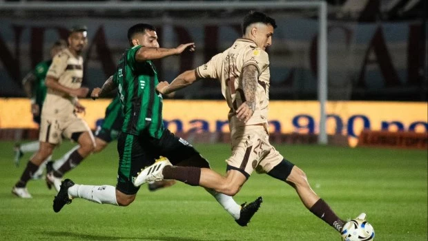 Platense y San Martín de San Juan empataron y se acercaron a la zona de clasificación