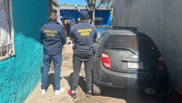 Golpe al narcotráfico en La Plata: incautaron dos kilos y medio de cocaína