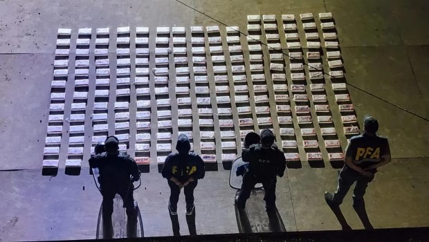 Secuestraron más de 280 kilos de cocaína en todo el AMBA