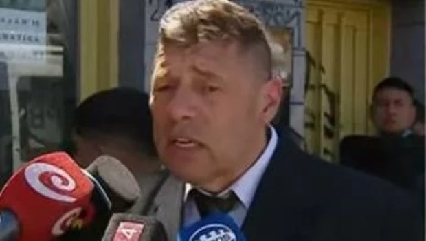 Daniel Giaquinta, abogado de Celeste Magalí Guerrero, habló con la prensa.