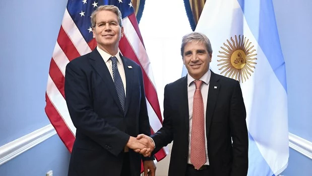 El secretario del Tesoro de los Estados Unidos, Scott Bessent, y el ministro Luis Toto Caputo captaron buena parte de la atención mediática a lo largo de la semana.
