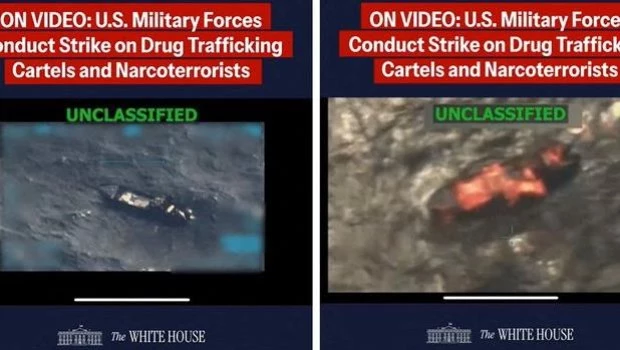 Trump dijo que EE.UU. hundió otro barco con seis "narcoterroristas" en el Caribe