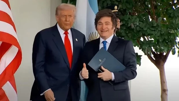 "Si Milei pierde la presidencia en 2027 dejaremos de apoyar a la Argentina", sentenció Trump