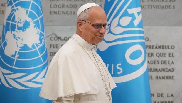 "Que millones de personas vivan con hambre es un fracaso colectivo", alertó el Papa