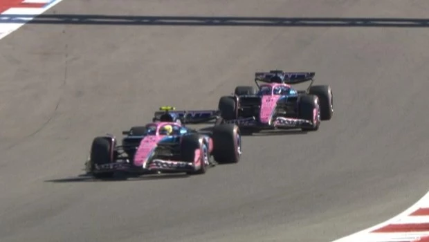 Colapinto desobedeció a su equipo y pasó a Gasly en el GP de Austin, que ganó Verstappen