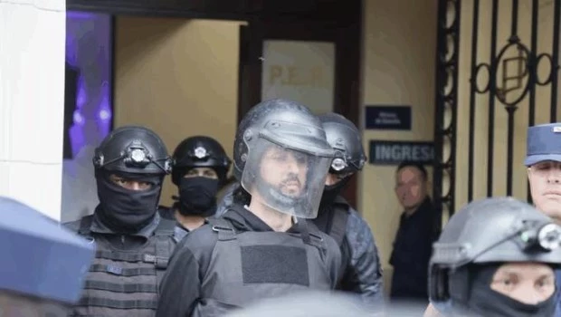 Laurta fue notificado de su detención en Córdoba y en los Tribunales dijo que está “en paz”