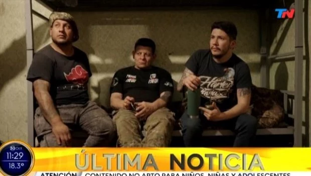 Captura de un video de TN.