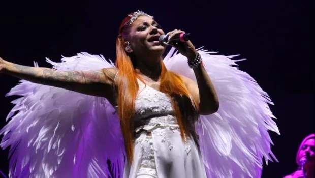 Lourdes Fernández reapareció en el Gran Rex