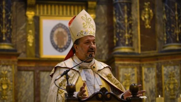 Monseñor Gabriel Barba, obispo de San Luis.