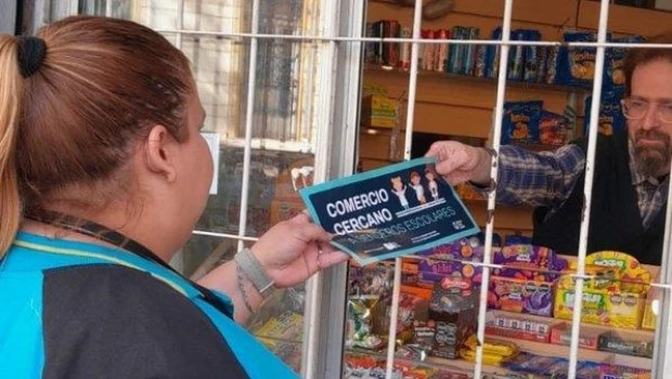 El Gobierno de la Ciudad sumó comercios a los Senderos Escolares como puntos seguros para estudiantes