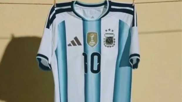 Se dio a conocer la camiseta que utilizará la Selección argentina en el Mundial 2026