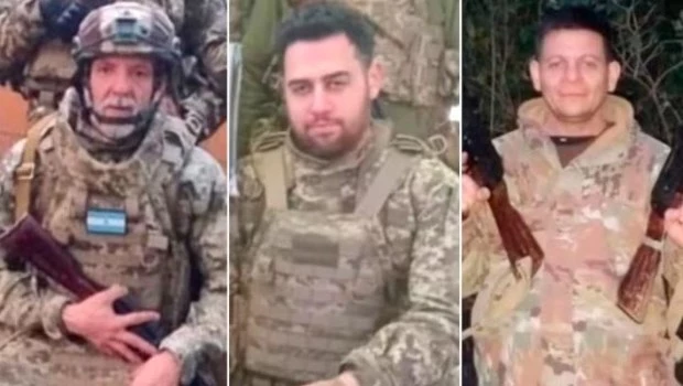 Los tres combatientes argentinos muertos fueron identificados como José Adrián Gallardo, Mariano Franco y Ariel Achor. Todos se habían unido a las tropas de Volodímir Zelenski dos meses atrás.