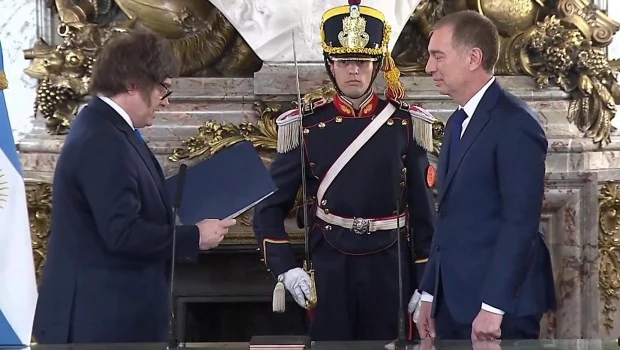 Santilli juró su cargo como ministro del Interior