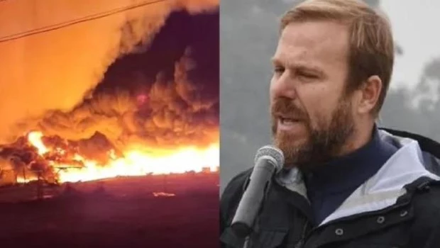 “No hay heridos internados, diez industrias fueron afectadas y el fuego está controlado”, informó el intendente de Ezeiza