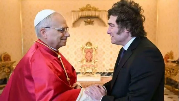 El Papa León XIV expresó su intención de visitar la Argentina 