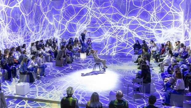 Desde enero, otra vez en el Centro Audiovisual Inmersivo (CAI). (Foto: Ale Chaskielberg)