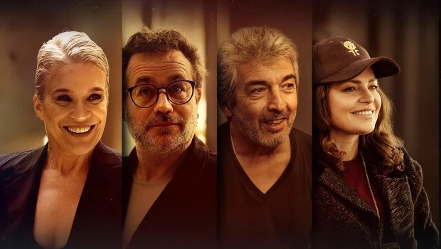 Brédice, Pauls, Darín y Dolores Fonzi, protagonistas de los dos largometrajes dirigidos por Bielinsky, quien falleció prematuramente a los 47 años.