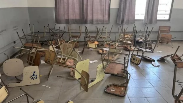 Dura sanción para 115 alumnos que destrozaron un colegio en Mendoza