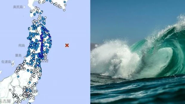 Un terremoto de magnitud 7,5 sacudió el mar frente a la costa este de Honshu, Japón: hay alerta de tsunami