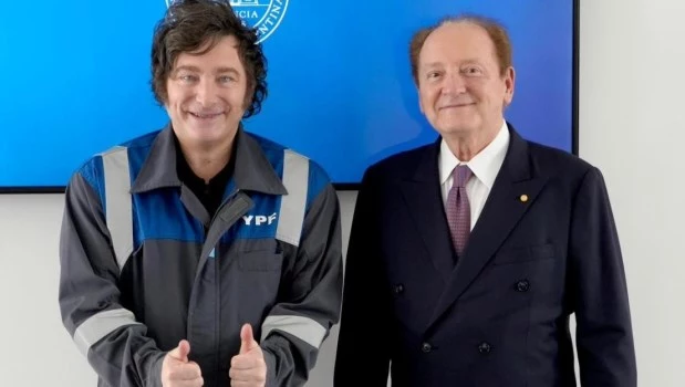 Milei recibió en Olivos al economista estadounidense Robert C. Merton.