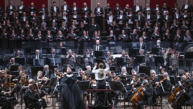 Resultó un verdadero acontecimiento el cierre de la celebración por los cien años de los cuerpos estables.