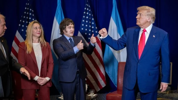 Trump resaltó su apoyo a Milei y dijo: "Ganó con una victoria aplastante”
