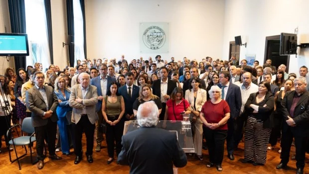 Gil Lavedra despidió el año junto a las agrupaciones de la abogacía que lo acompañaron