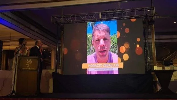 Mar del Plata: Zeballos ganó el Oro en los Premios al Deporte y la Cultura 2025