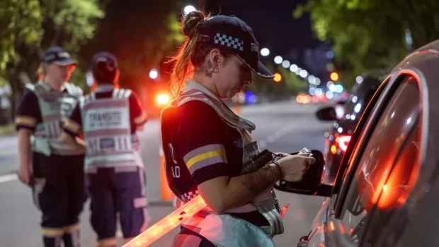 Controles de alcoholemia en la Ciudad: 38 conductores dieron positivo