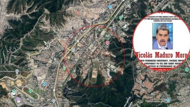 Fuerte Tiuna, el complejo militar donde se registró la captura de Maduro