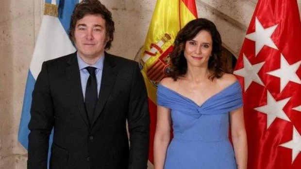 Milei recibirá a Díaz Ayuso en la Casa Rosada