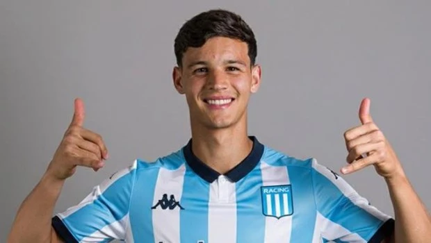 Valentín Carboni se suma a Racing: "Voy a dejar todo por esta camiseta"