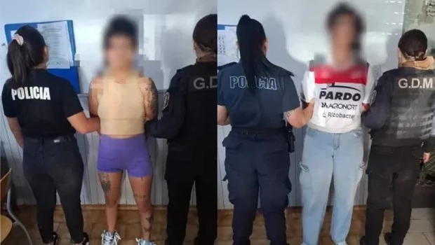 Viudas negras en Pergamino: sedujeron a un mecánico, le robaron y fueron detenidas