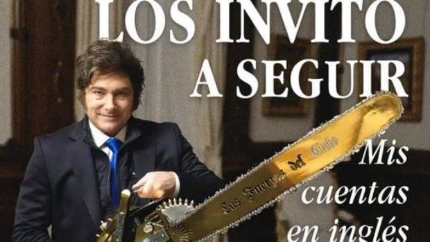 Milei lanzó sus cuentas oficiales de redes sociales en inglés